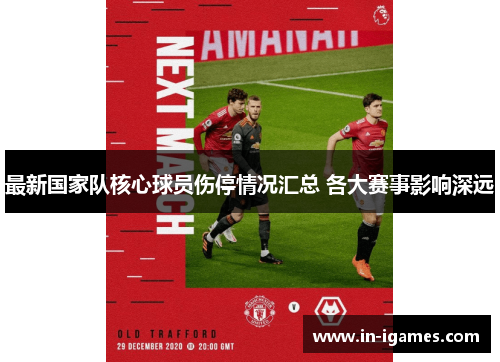 最新国家队核心球员伤停情况汇总 各大赛事影响深远